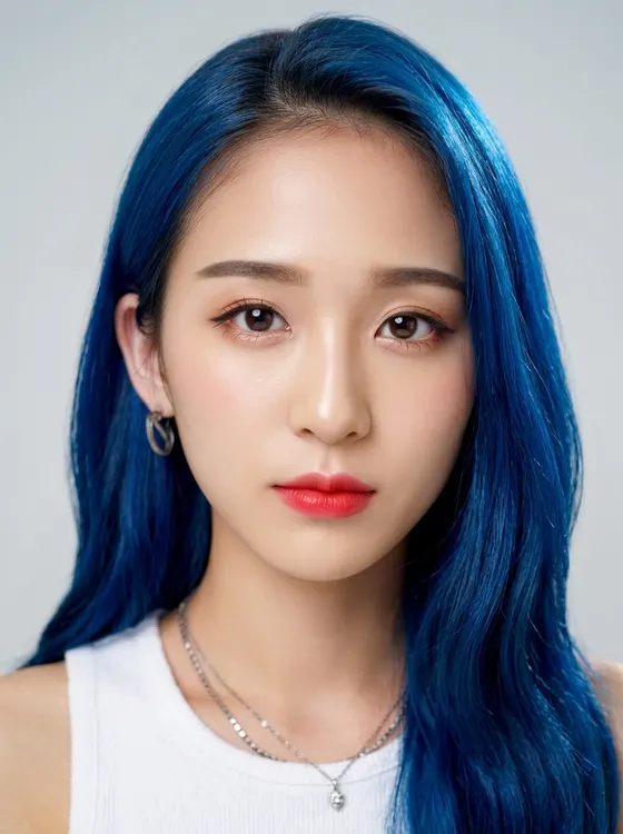 가상모델 #1326 얼굴 원본 20