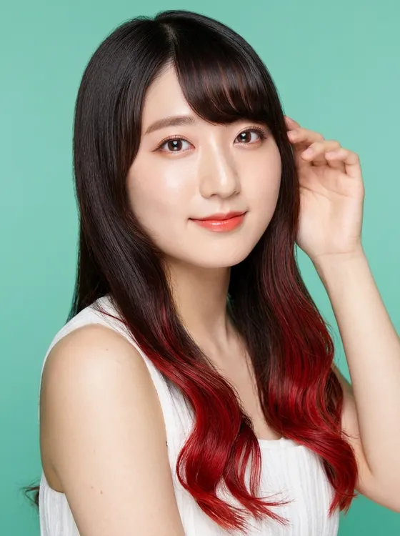 가상모델 #1326 얼굴 원본 24