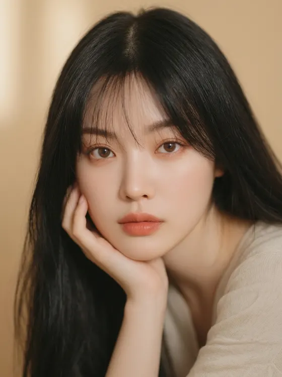 가상모델 #1282 얼굴 원본 10