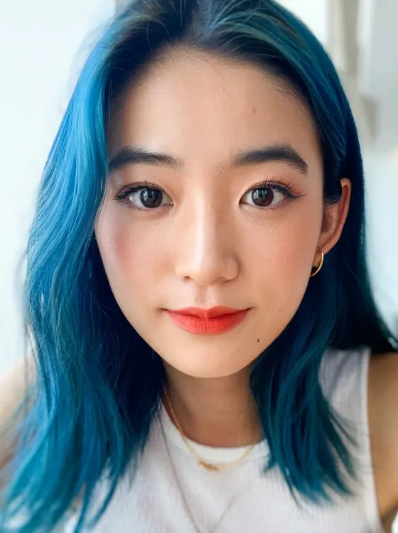 가상모델 #1330 얼굴 원본 18