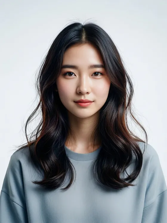 가상모델 #1332 얼굴 원본 5