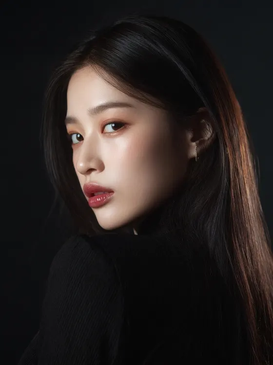 가상모델 #1292 얼굴 원본 2