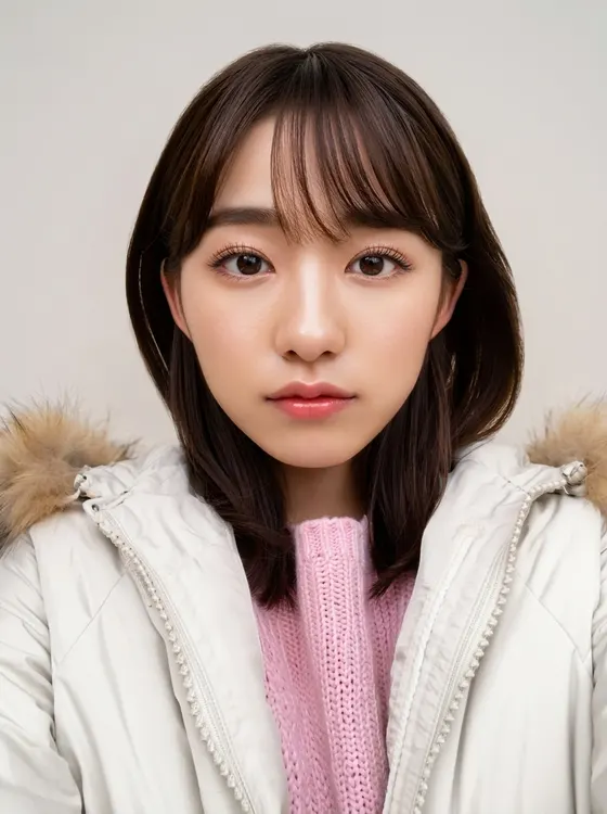 가상모델 #1332 얼굴 원본 13