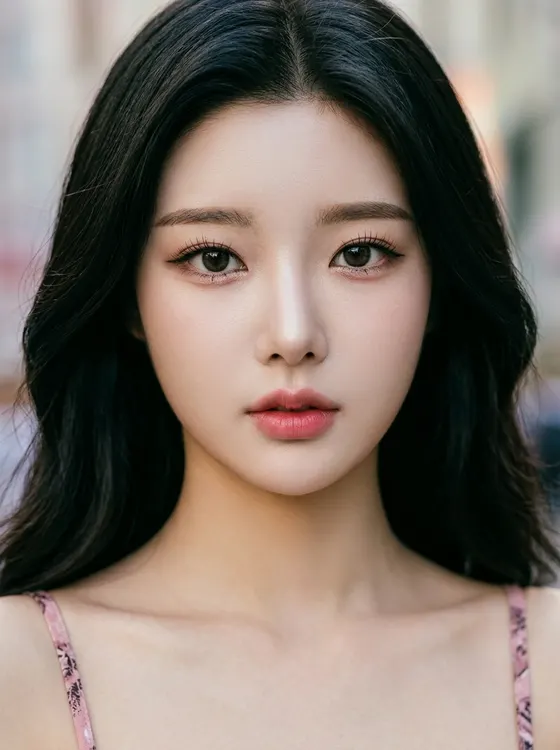 가상모델 #1467 얼굴 원본 1