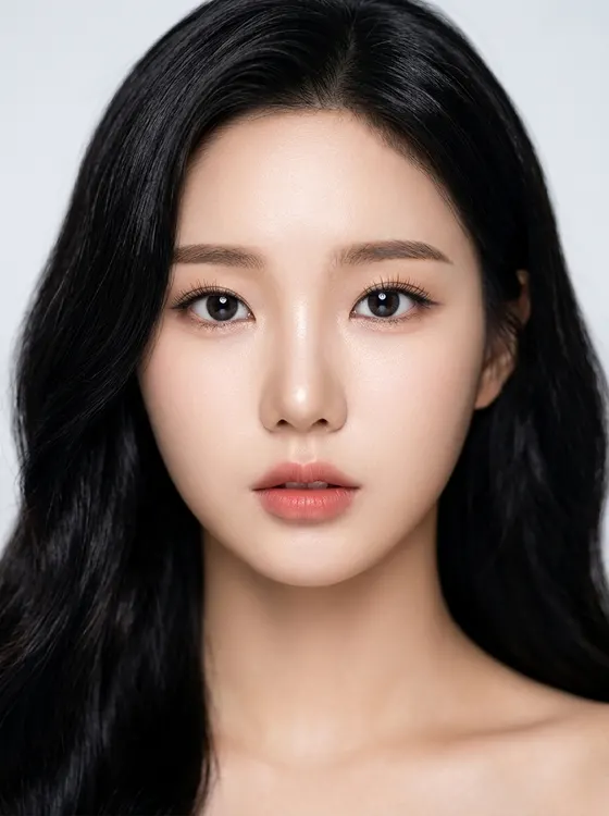 가상모델 #1467 얼굴 원본 19