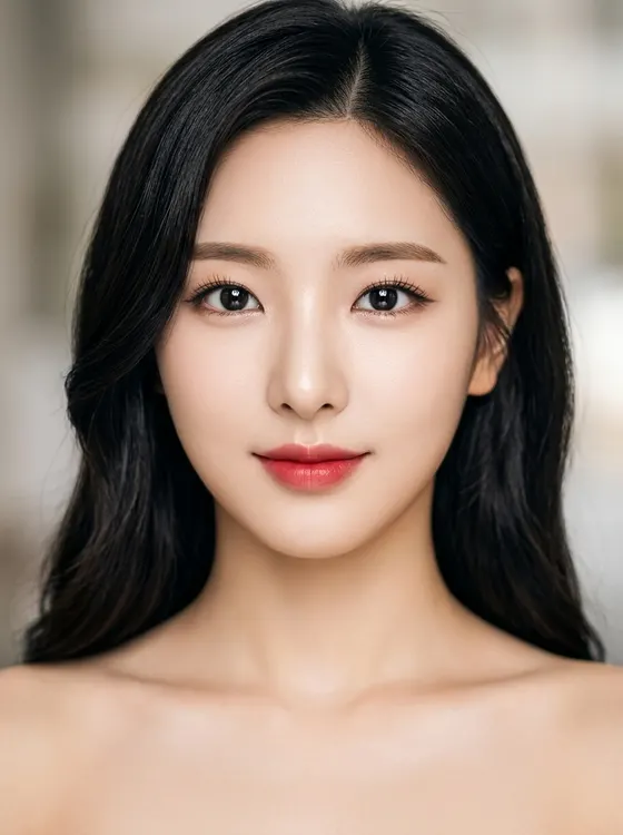가상모델 #1467 얼굴 원본 22