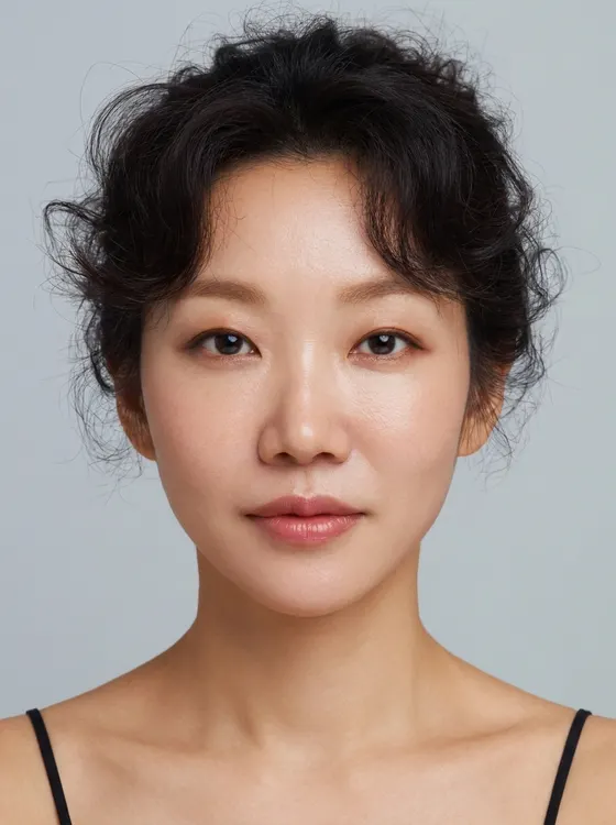 가상모델 #28 얼굴 원본 2