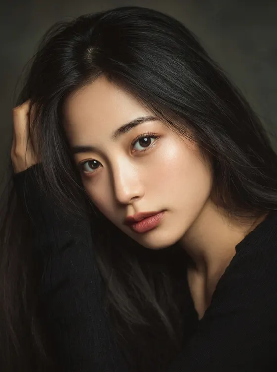 가상모델 #1292 얼굴 원본 14