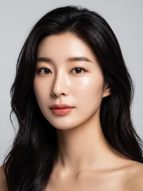 가상모델 #39 얼굴 원본 5