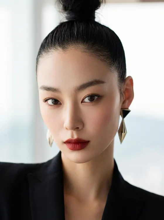 가상모델 #64 얼굴 원본 5