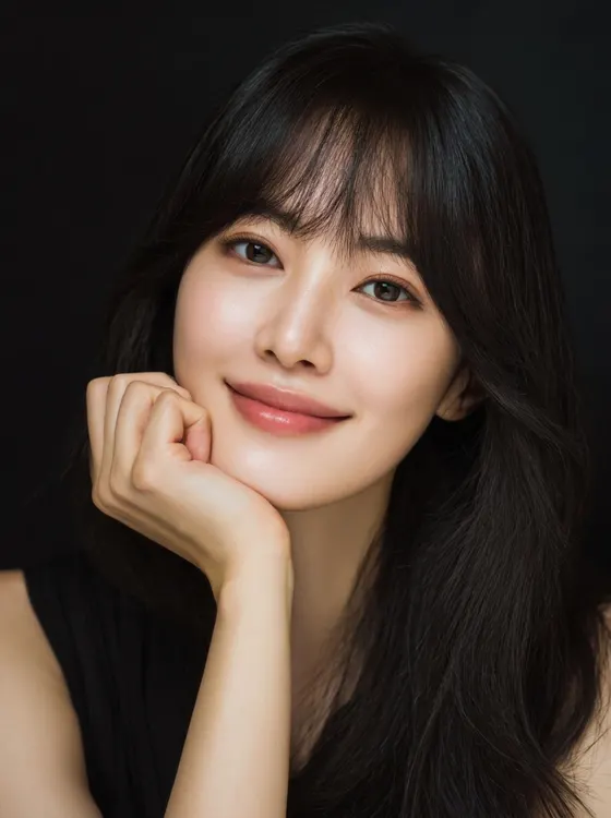 가상모델 #1292 얼굴 원본 17