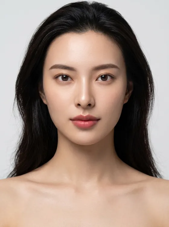 가상모델 #87 얼굴 원본 1