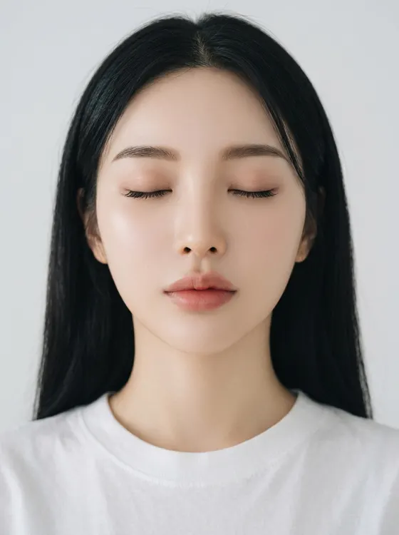 가상모델 #99 얼굴 원본 6
