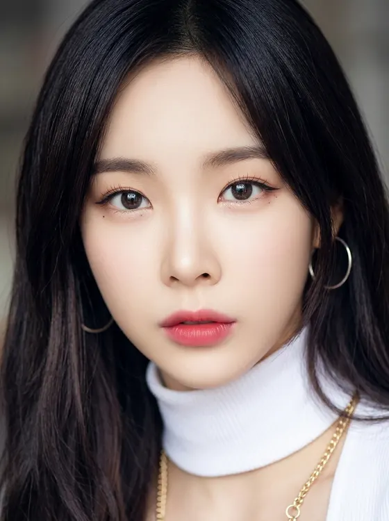 가상모델 #202 얼굴 원본 3