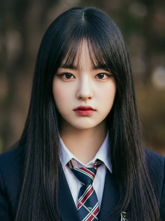 가상모델 #1386 얼굴 원본 3