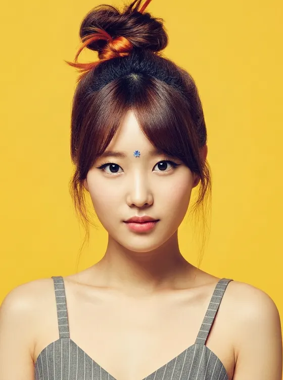 가상모델 #1386 얼굴 원본 10