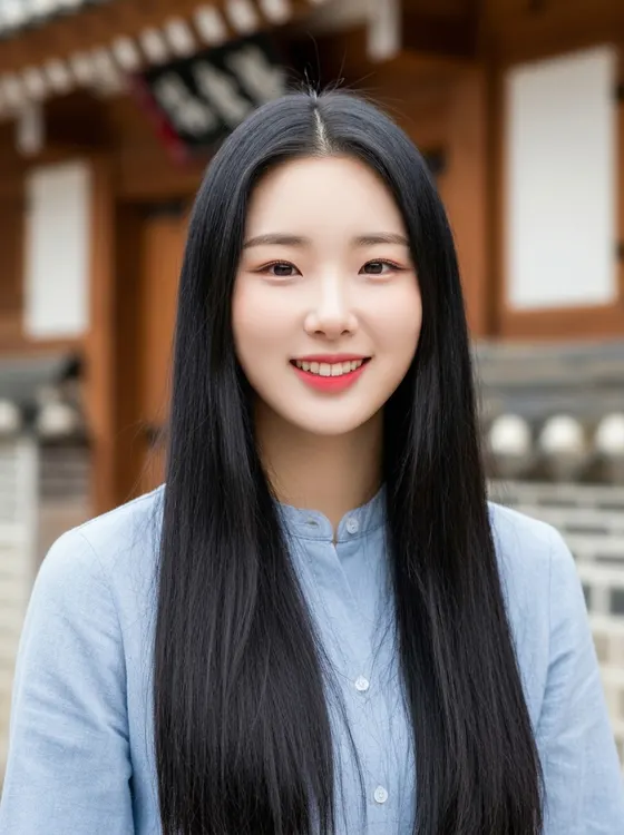 가상모델 #1386 얼굴 원본 11
