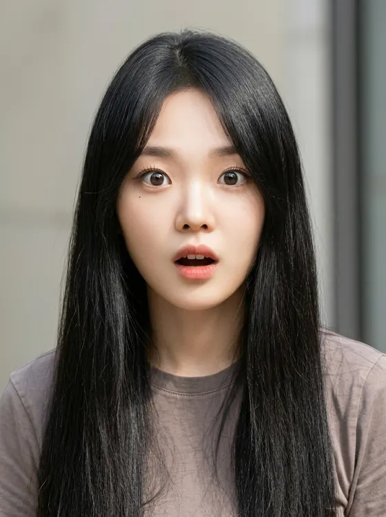 가상모델 #1386 얼굴 원본 12