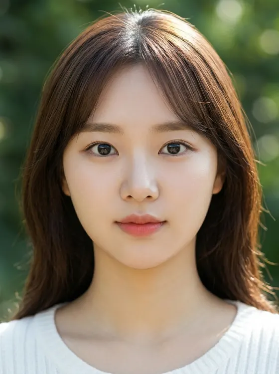 가상모델 #1386 얼굴 원본 13