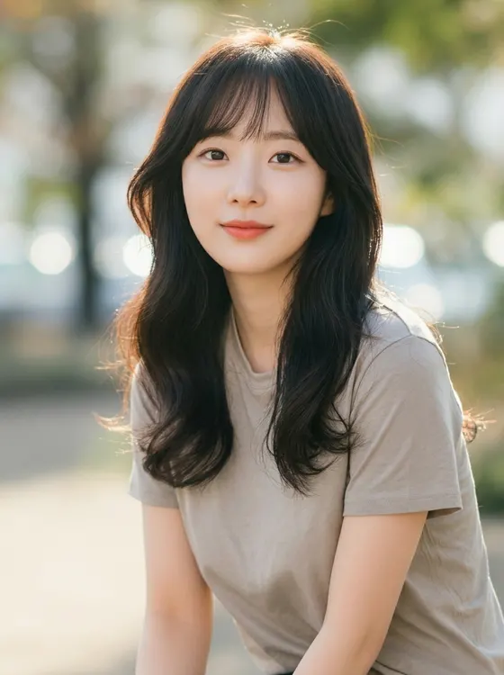가상모델 #1386 얼굴 원본 14