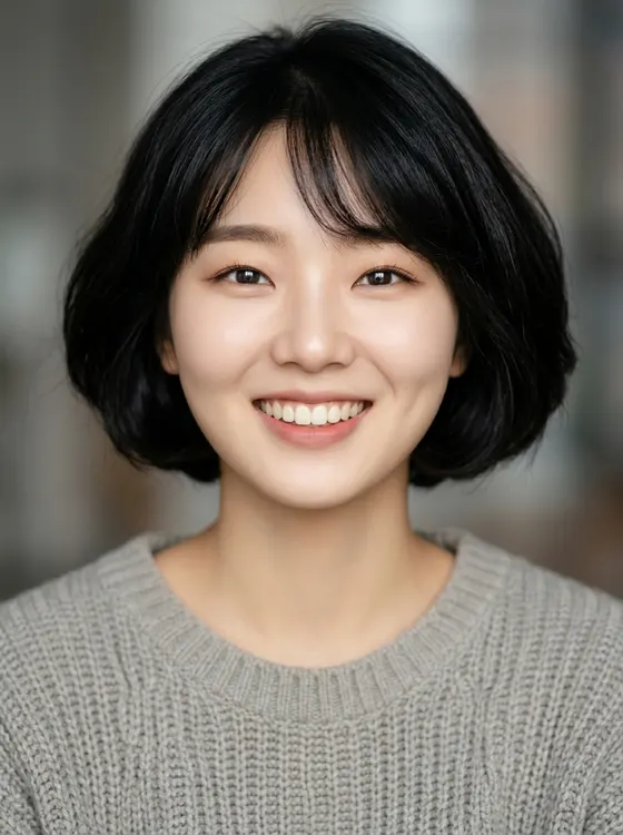 가상모델 #1386 얼굴 원본 17
