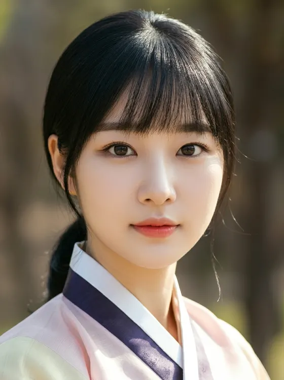 가상모델 #1386 얼굴 원본 18