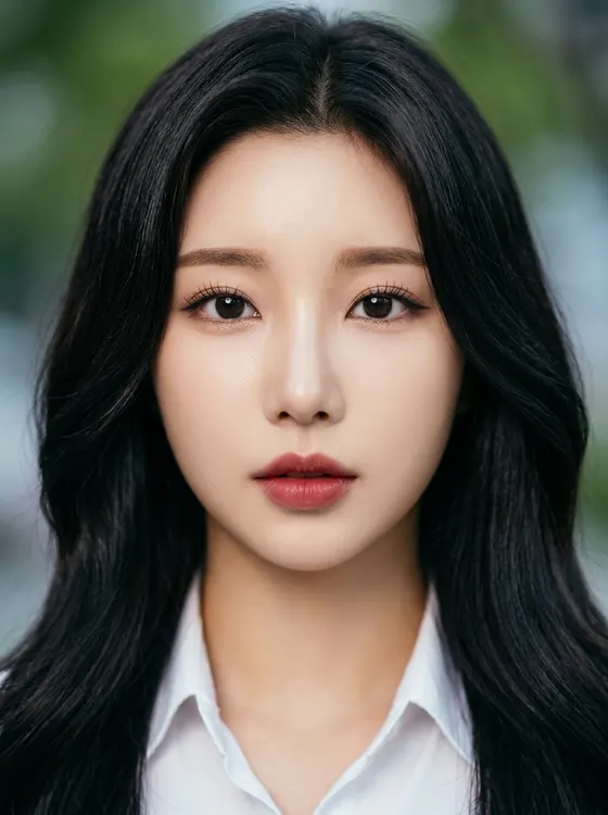 가상모델 #1455 얼굴 원본 7