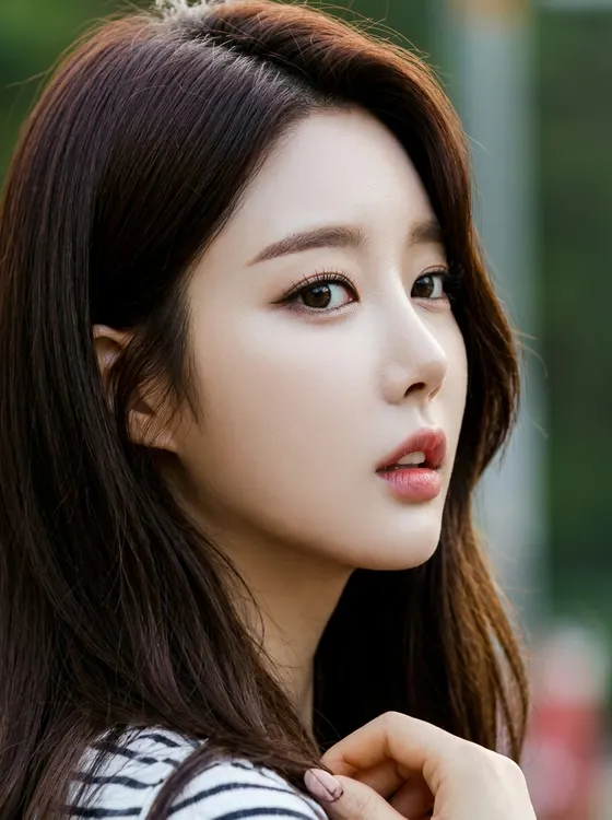 가상모델 #1455 얼굴 원본 21