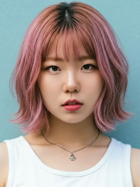 가상모델 #1455 얼굴 원본 24