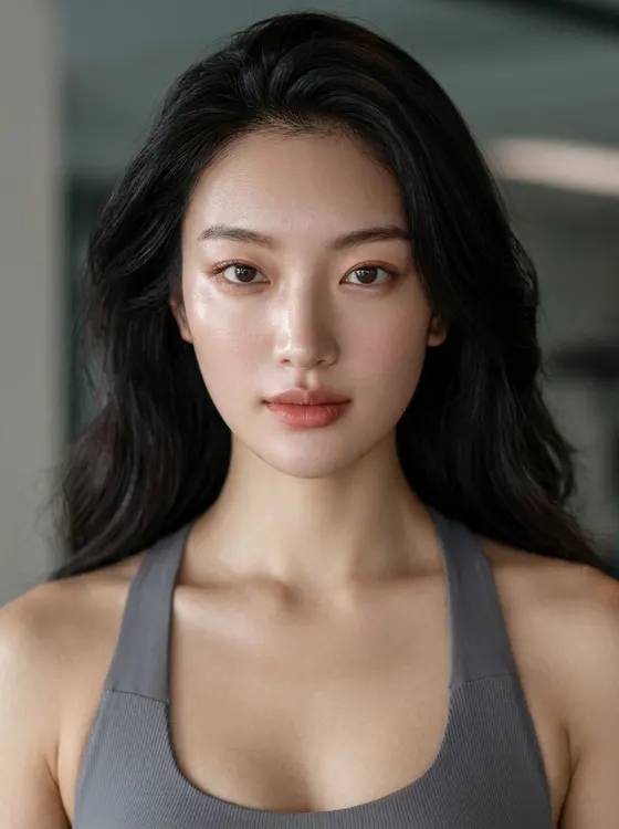 가상모델 #6 얼굴 원본 6