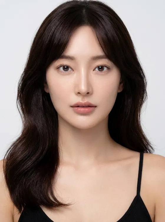 가상모델 #21 얼굴 원본 4