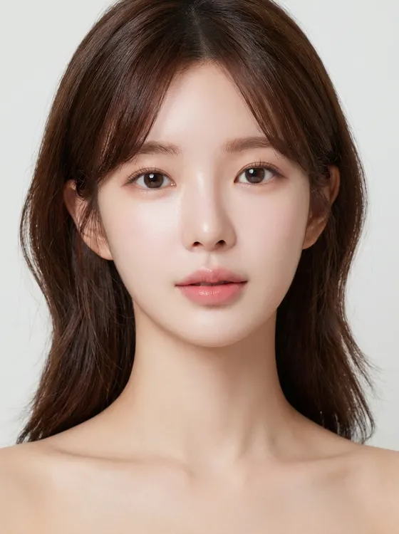 가상모델 #21 얼굴 원본 5