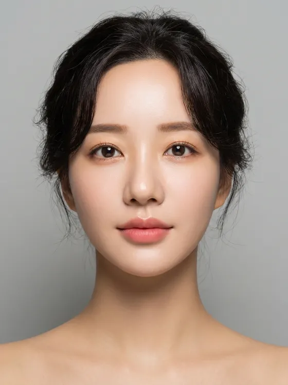 가상모델 #35 얼굴 원본 3