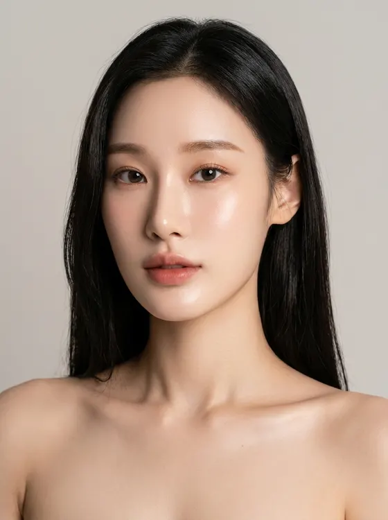 가상모델 #35 얼굴 원본 5