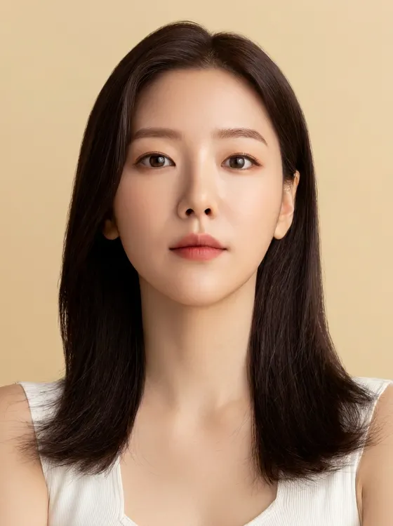 가상모델 #48 얼굴 원본 4