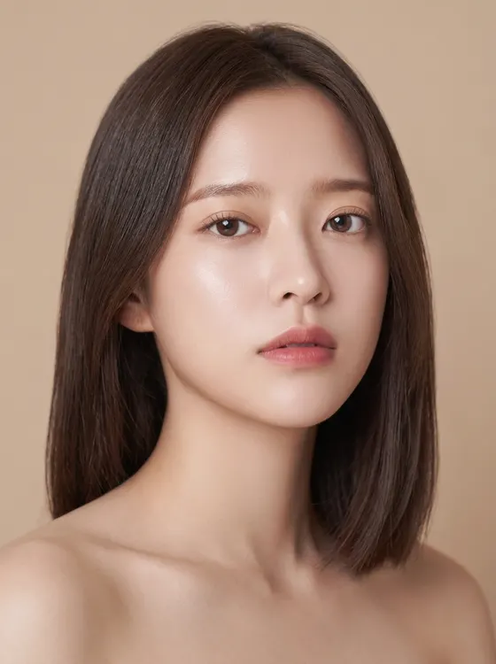 가상모델 #48 얼굴 원본 5