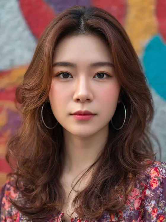 가상모델 #68 얼굴 원본 3