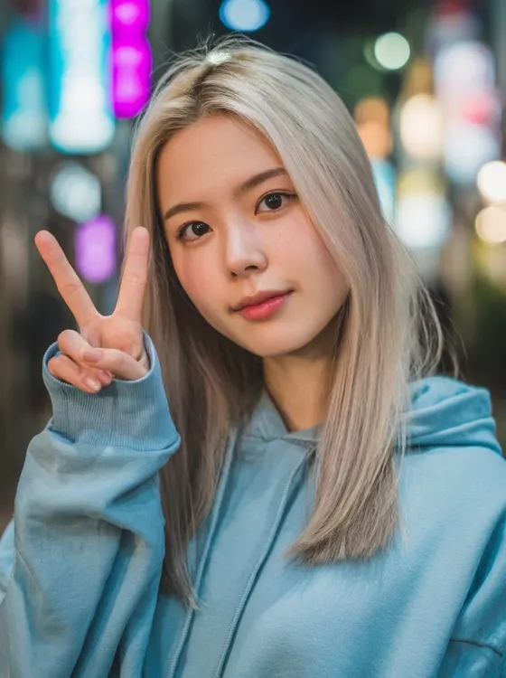 가상모델 #96 얼굴 원본 3