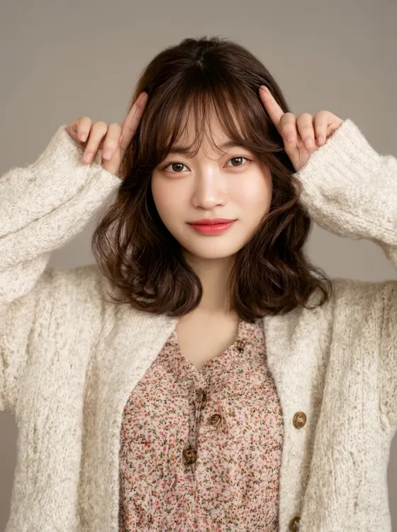 가상모델 #96 얼굴 원본 4