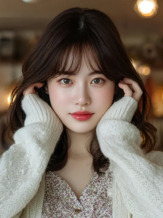 가상모델 #96 얼굴 원본 5