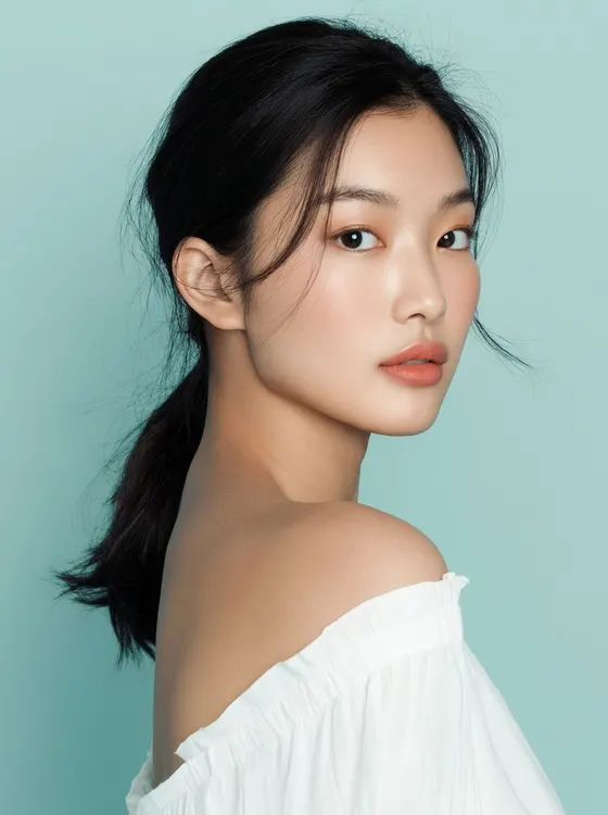 가상모델 #1137 얼굴 원본 3