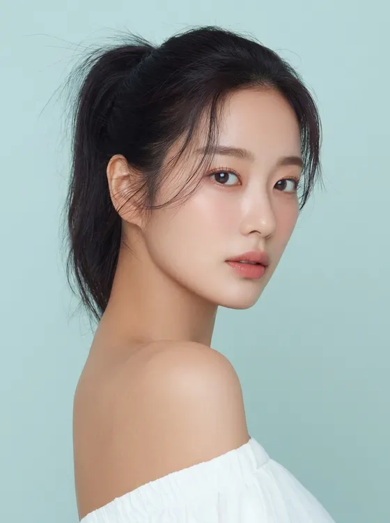가상모델 #1137 얼굴 원본 5