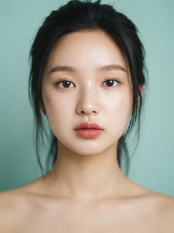 가상모델 #1137 얼굴 원본 17