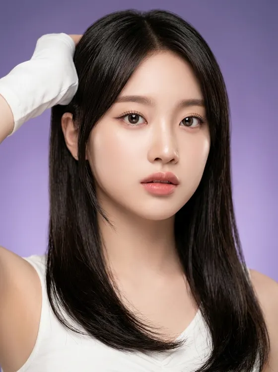 가상모델 #297 얼굴 원본 6