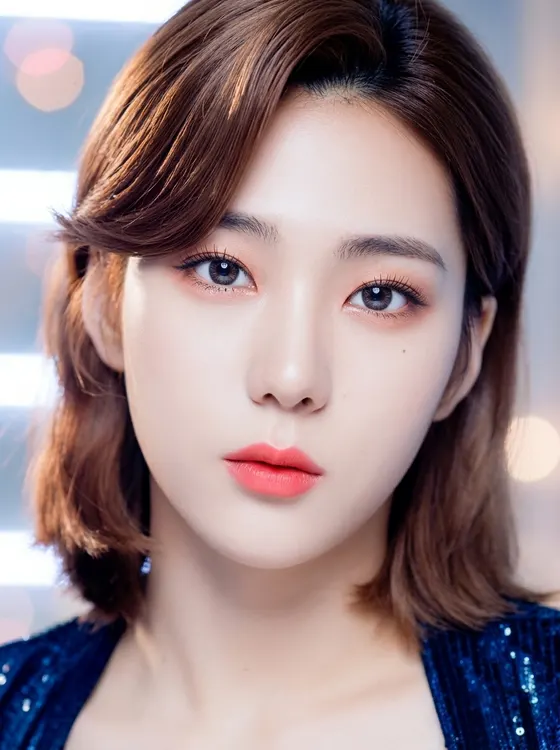 가상모델 #924 얼굴 원본 4