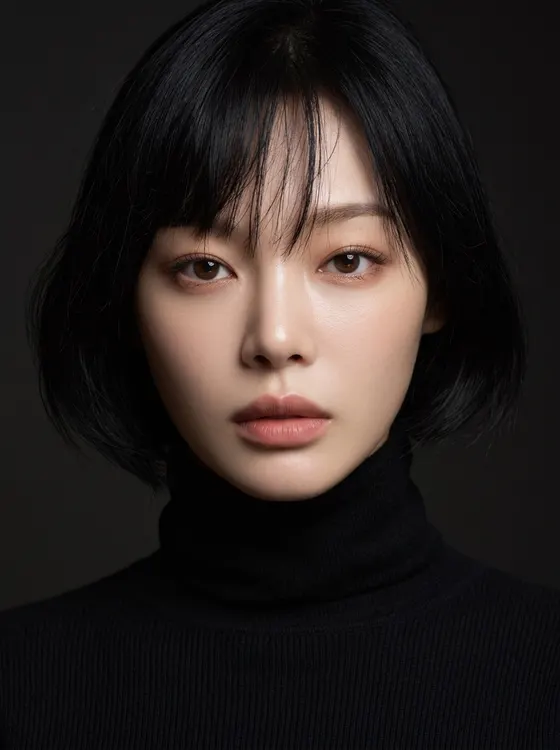 가상모델 #1110 얼굴 원본 16