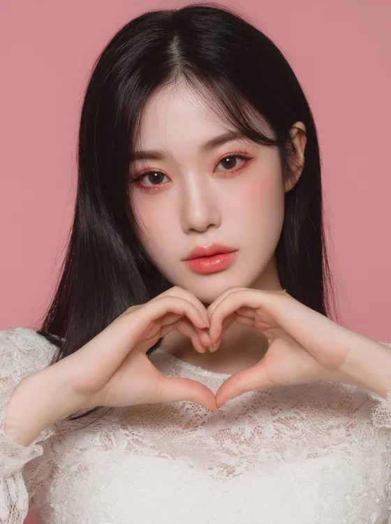 가상모델 #1127 얼굴 원본 3