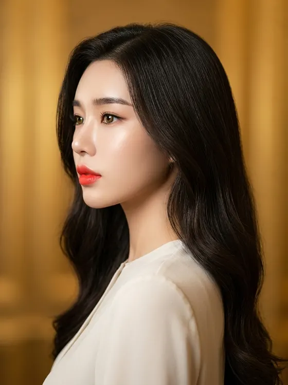 가상모델 #1143 얼굴 원본 4