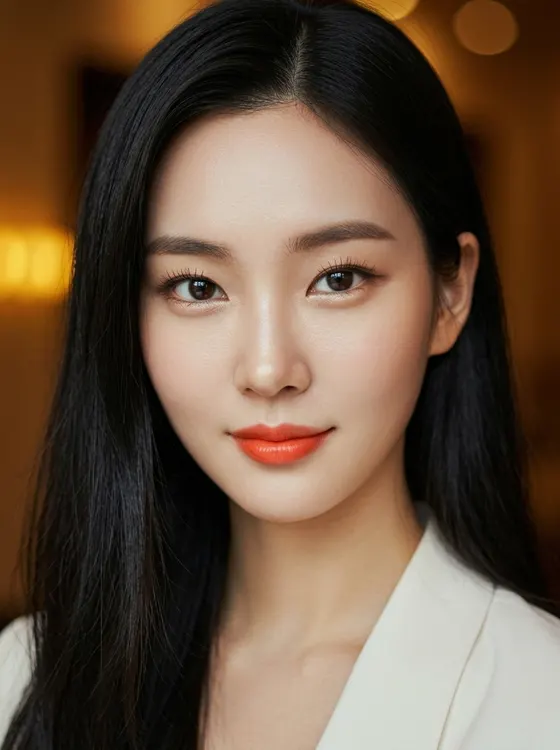 가상모델 #1143 얼굴 원본 24