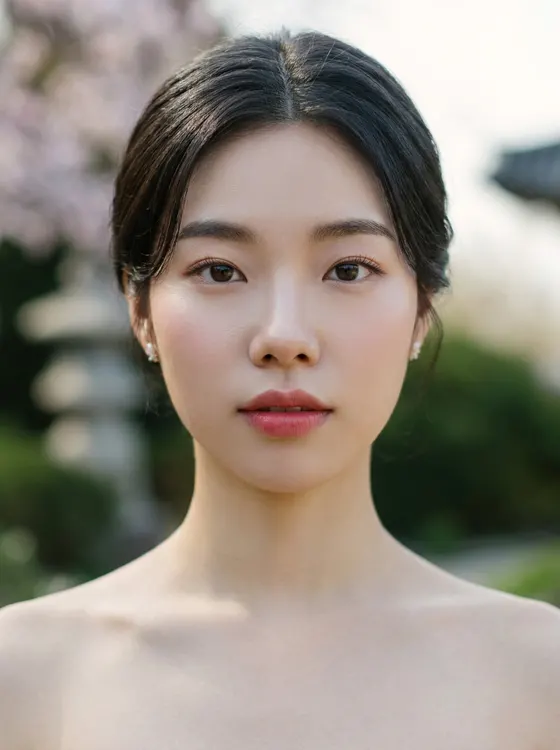 가상모델 #13 얼굴 원본 6